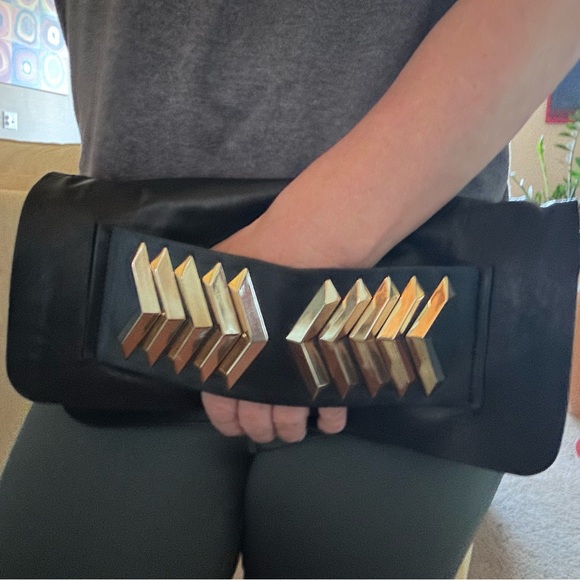 Marciano xElin Kling All Soft Leather 2-Way Clutch/Shoulder Bag - Picture 10 of 16